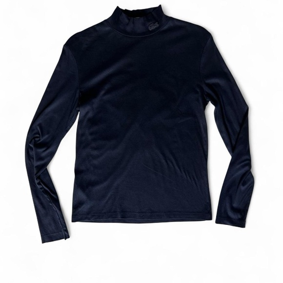 Lacoste Mock Neck Long Sleeve Size 38 M - Picture 1 of 7